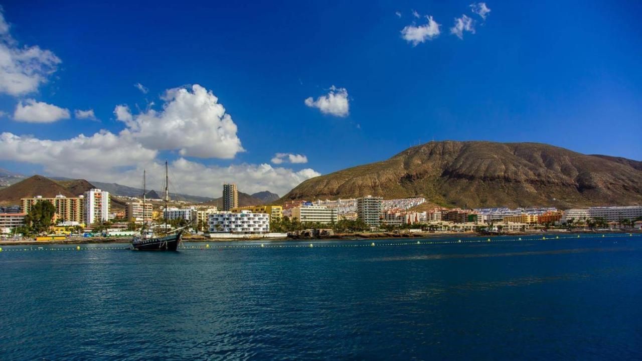 Los Cristianos Appartement Orange Trees Vue Mer Panoramique Luaran gambar