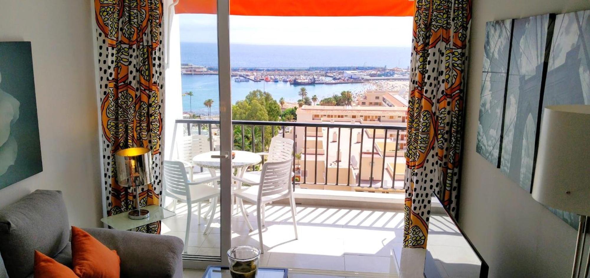 Los Cristianos Appartement Orange Trees Vue Mer Panoramique Luaran gambar