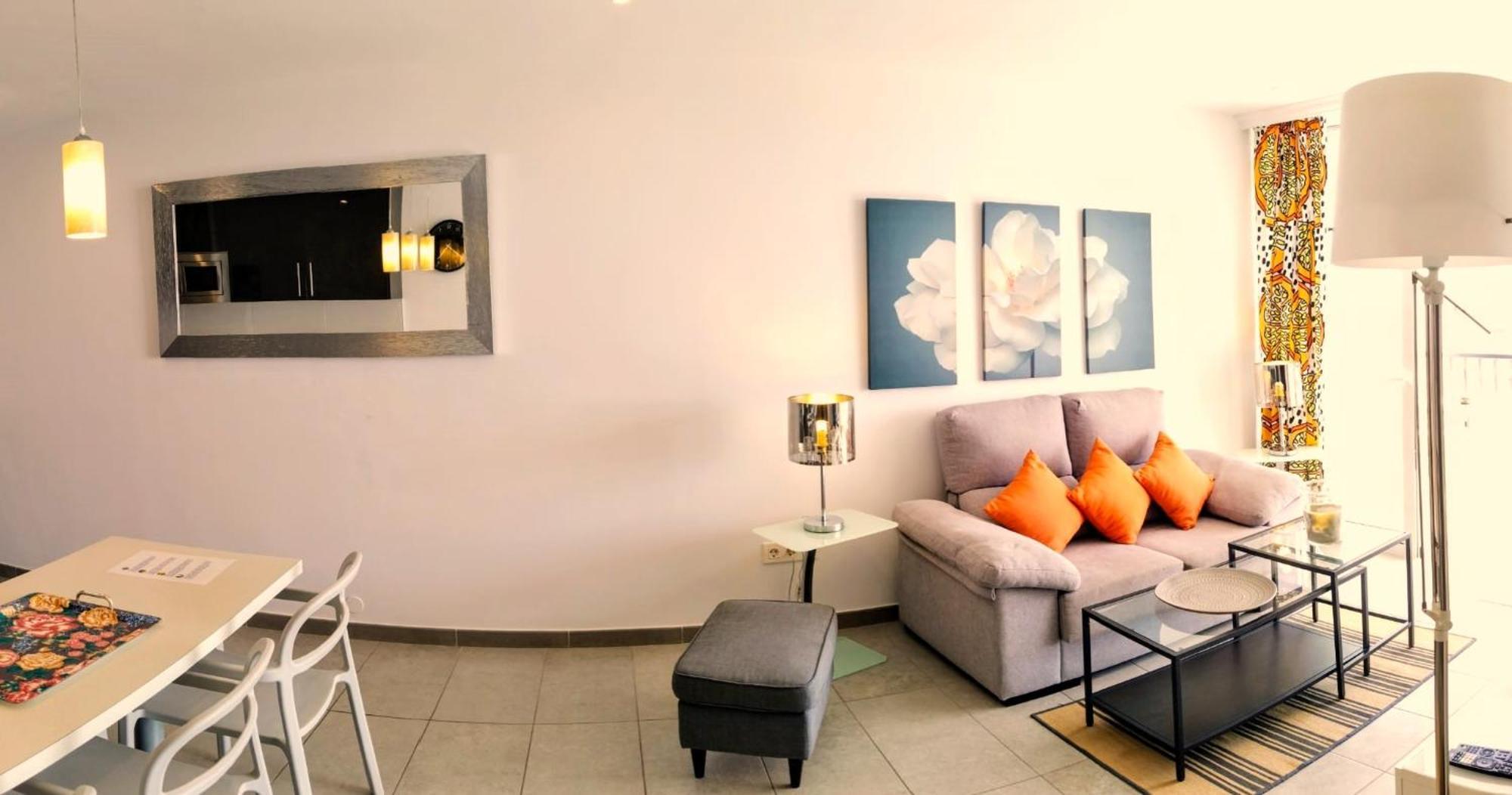 Los Cristianos Appartement Orange Trees Vue Mer Panoramique Luaran gambar
